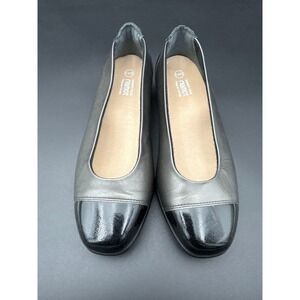 SAS Coco Tripad Flats 6.5 Black Patent Cap Toe Comfort